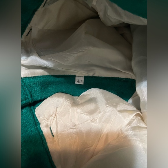 Benetton Vintage 1980s Wool Blend Made in Italy Pants Size 4(40) - Picture 6 of 6